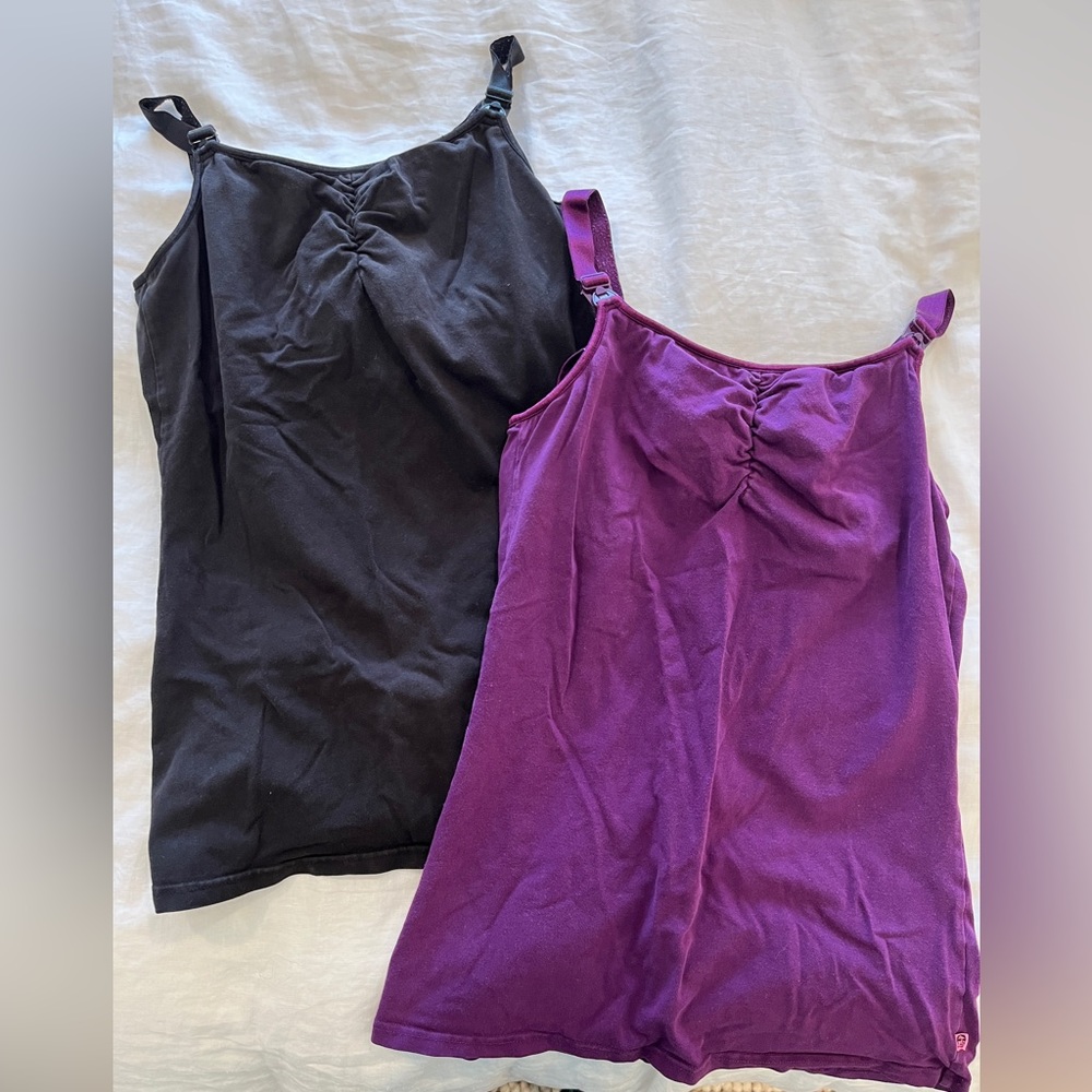 Nursing tank tops - great condition